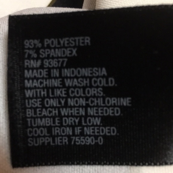 NWT Worthington Black Museum Striped Top - Picture 6 of 6